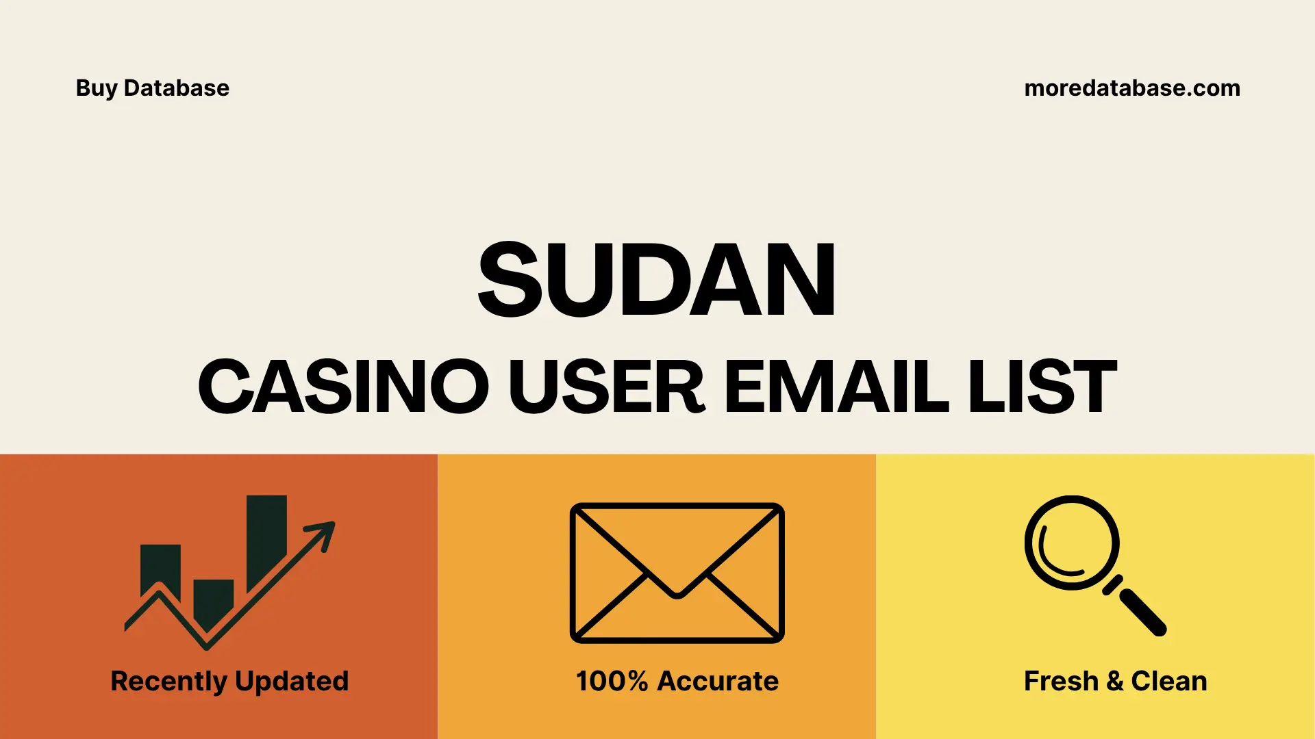 Sudan Casino User Email List